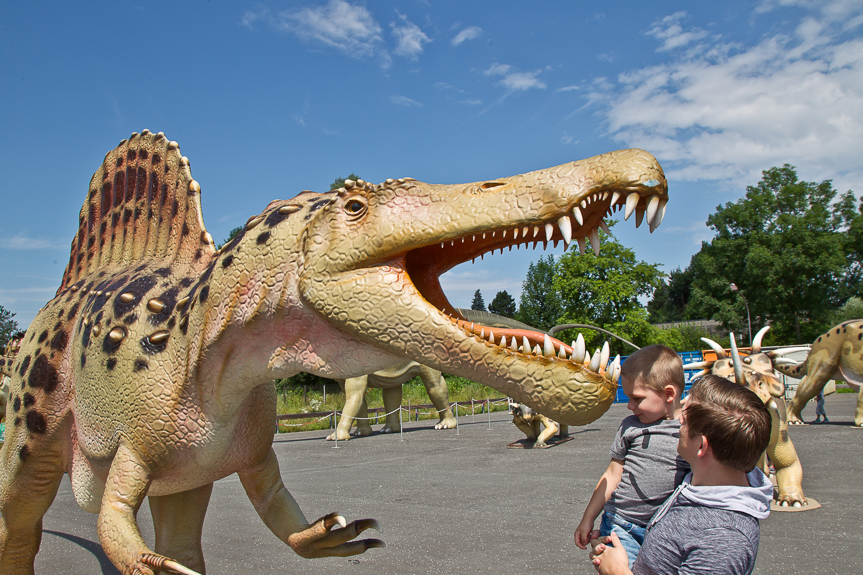 FMTPictures  Die Dinosaurier erobern das Salzburger Messezentrum vom 02.07.2016