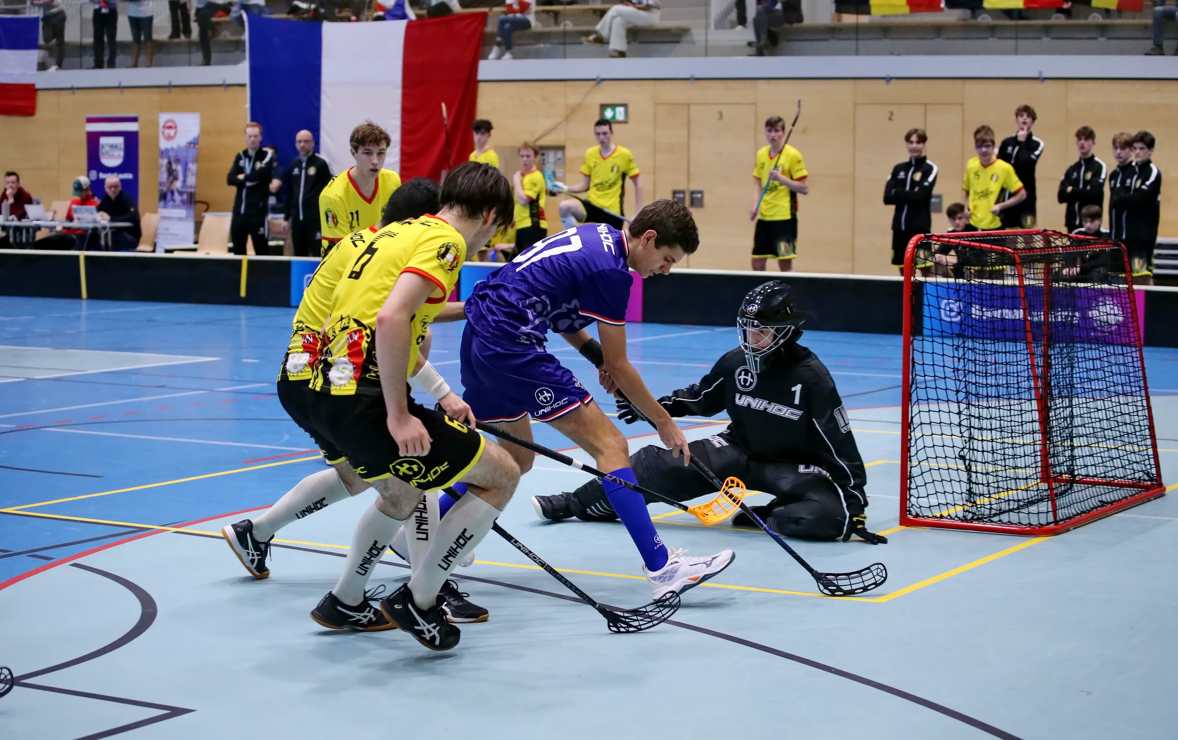 FMTPictures Floorball WM Qualifikation der Herren U19 vom 27.01.2023